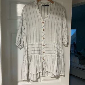 Zara dress! Lightweight, perfect for summer!